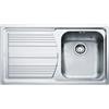FRANKE lavello a 1 vasca + gocciolatoio LOGICA LINE LLX 611-L - 101.0085.776