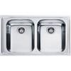 FRANKE lavello a 2 vasche LOGICA LINE LLX 620-L - 101.0153.292