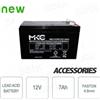 Setik BAT12V-7 - Batteria / Accumulatore al piombo 12V 7.0Ah - Setik
