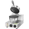 Fimar Piastra per Waffel singola in acciaio inox Modello WM1 FORMA: n.1 Waffel a cerchio Ø cm 18,5 Potenza 1000 W