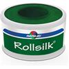 Master-Aid Rollsilk Cerotto Seta Artificiale Bianca Misura 5cm x 5m, 1 pezzo