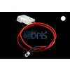Ybris-Cooling LED ready 5mm ultra-bright Bianco