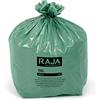 Sacchi spazzatura verde in plastica riciclata RAJA - RAJA