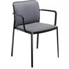 KARTELL set da 2 poltroncine AUDREY SOFT tessuto TREVIRA - 5976N-C