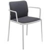 KARTELL set da 2 poltroncine AUDREY SOFT tessuto TREVIRA - 5976B-C