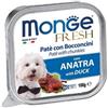 Monge SUPERPREMIUM Fresh Patè e bocconcini con anatra 100 gr