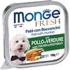 Monge SUPERPREMIUM Fresh Patè e bocconcini con pollo e verdure 100 gr