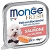Monge SUPERPREMIUM Fresh Patè e bocconcini con salmone 100 gr