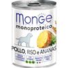 Monge SUPERPREMIUM Monoproteico Pollo, riso e ananas 400 gr