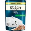 Purina Gourmet Perle Filettini In Salsa Con Verdure Gr.85 con vitello e verdure