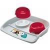Ferplast Maxi Lindo Ciotole in Plastica con Vassoio