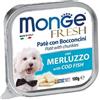 Monge SUPERPREMIUM Fresh Patè e bocconcini con merluzzo 100 gr