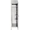 Ristosubito Armadio Portascope per tiracqua in acciaio inox 430 IXP n.1 anta a battente profondità anta cm 50 Modello S5069605430 Dim. cm L.50 P.50 H.215