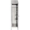 Ristosubito Armadio Portascope in acciaio inox 304 IXP n.1 anta a battente profondità anta cm 50 Modello S5069601 Dim. cm L.50 P.50 H.215