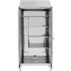 Ristosubito Armadio Portascope per tiracqua in acciaio inox 430 IXP n.2 ante a battente profondità anta cm 50 Modello S5069606430 Dim. cm L.95 P.50 H.215