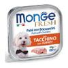 Monge Fresh paté e bocconcini con tacchino - 6 vaschette da 100gr.