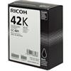 Ricoh Cartuccia Gelo Nero Gc 42 Bk 405836 10000 Copie Originale