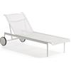 KNOLL chaise longue con ruote 1966 Adjustable Collection Richard Schultz - 1966-42-WWW