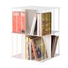 KRIPTONITE libreria autoportante KROSSING ROTANTE 50x50xH66 cm BIANCO - 065XRO+065YRO