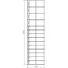 KRIPTONITE libreria da parete KROSSING composizione 7 - KROSSING-COMP.7-BIA