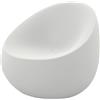 VONDOM poltrona STONES COLLECTION - 55006-WHITE