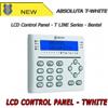 Bentel Security ABSOLUTA TWHITE - Tastiera LCD Bianca con lettore di prossimità e Terminali I/O - Bentel