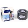 Spas Tape kinesiologico nero, rotolo da 5 mt. x 5