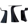 VONDOM set da 2 sgabelli e tavolino WING