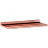 KARTELL by Laufen mensola ripiano SHELFISH METALLIZZATA PRECIOUS COLLECTION - 9921-RR