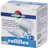 Master-Aid Rollflex - Garza autoadesiva per medicazioni, 1 rotolo da 5 m x 5 cm