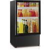 Ⓜ️🔵🔵🔵 Vitrifrigo LT75PV - Minibar a compressore, Monoporta frontale, 75 Litri, Colore nero, Porta a vetro, Classe G
