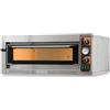 Resto Italia Forno elettrico per pizza - mod. tecmaster 4 - n. 1 camera - piano in mattoni refrattari - bassi consumi - dimensioni camera cm l 72 x p 72 x h 14 - n. pizze 4 (Ø cm 36) - n. 1 teglia 60x40cm - potenza 6 kw - alimentazione trifase o …