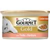 Purina Gourmet Gold Purina Nestlè Gourmet Gold Dadini in salsa gr 85 con TROTA E VERDURE