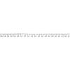 gbc Spirali metalliche a 21 anelli GBC WireBind 10 mm A4 argento conf da 100 spirali - IB160837