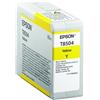 Epson Cartuccia D'Inchiostro Giallo C13T850400 T8504 80Ml Originale