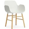 NORMANN COPENHAGEN poltroncina FORM ARMCHAIR basamento in rovere - 602762