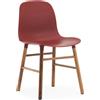 NORMANN COPENHAGEN set da 2 sedie FORM CHAIR basamento in noce - 602827