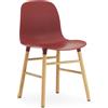 NORMANN COPENHAGEN set da 2 sedie FORM CHAIR basamento in rovere - 602821