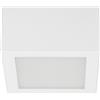 Linea Light Box SQ LED Plafoniera Cubetto Soffitto Cm 11