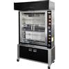 Ristosubito Girarrosto Elettrico Verticale ENG Modello ELBAPLUS36PE Capacità N. 36 Polli N. 6 aste in tubolare inox mm 12 x 12 Dim. cm L.117.5 P.50 H.129.6