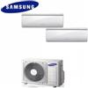 Samsung Condizionatore Climatizzatore dual split Samsung inverter 9+9 Maldives Quantum R-32 9000+9000 BTU con AJ040NCJ2EG/EU