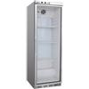 FORCAR Armadio Frigorifero ER400GSS - Acciaio Inox e Porta a Vetro - Temp +2° +8° - Capacità lt 340