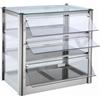 Ristosubito Vetrina espositore da banco Calda TP Modello KB53R in lamiera di acciaio inox Potenza 400 W Temp.°C. 30 / 90 Dim. cm L.57 P.37 H.54