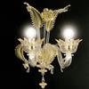 Cristalleria Murano Casanova - Applique in vetro di Murano con tazze balloton