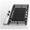 Alpes 5641/GE-CL Grill elettrico in acciaio inox con griglie in ghisa, incasso