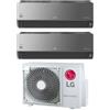 LG Condizionatore Climatizzatore LG dual split inverter Art Cool Wi-Fi R-32 9000+9000 con MU2R15 UL0