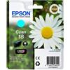 epson Cartuccia inkjet Margherite 18 Epson ciano C13T18024012