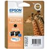 epson Cartucce inkjet ink pigmentato blister RS T0711H Epson nero Conf. 2 - C13T07114H10