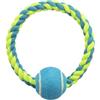 TRIXIE GIOCO CORDA ANELLO CON PALLA DA TENNIS ø 18 cm