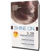 BioNike Linea Shine ON Tintura per Capelli Cute Sensibile 5.38 Castano Cioc Chia